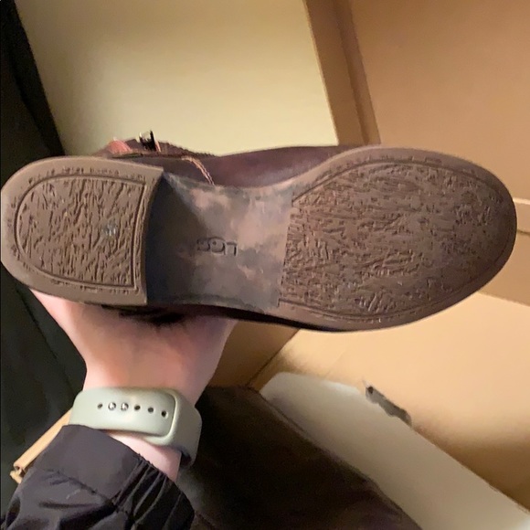 Leather Channing ugg boots - Picture 2 of 3